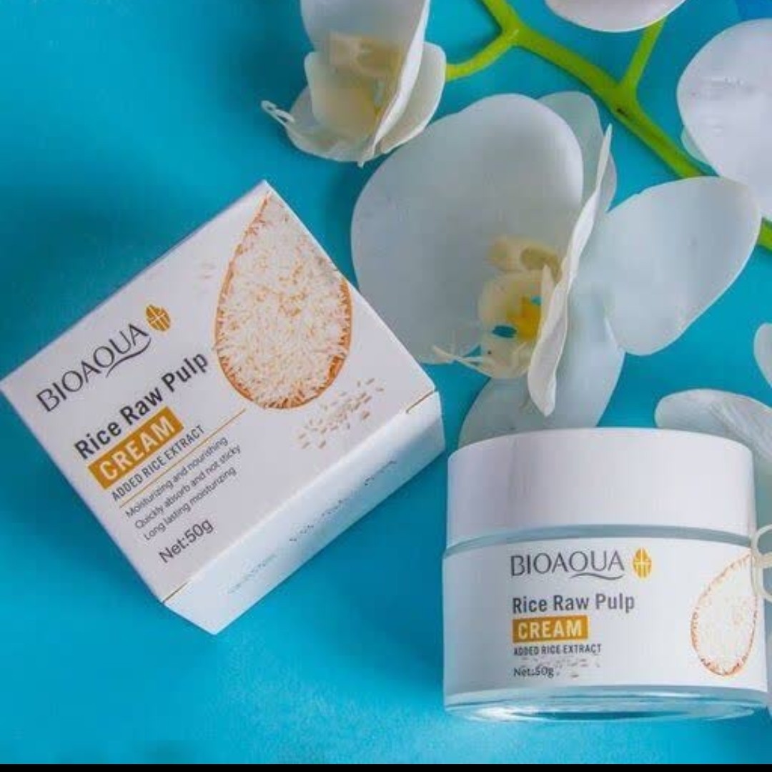 کرم آبرسان صورت عصاره برنج روشن کننده سفید کننده ابرسان و مرطوب کننده