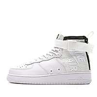 کفش کتانی نایک ایر فورس با ساق متوسط     Nike Air Force 1  white