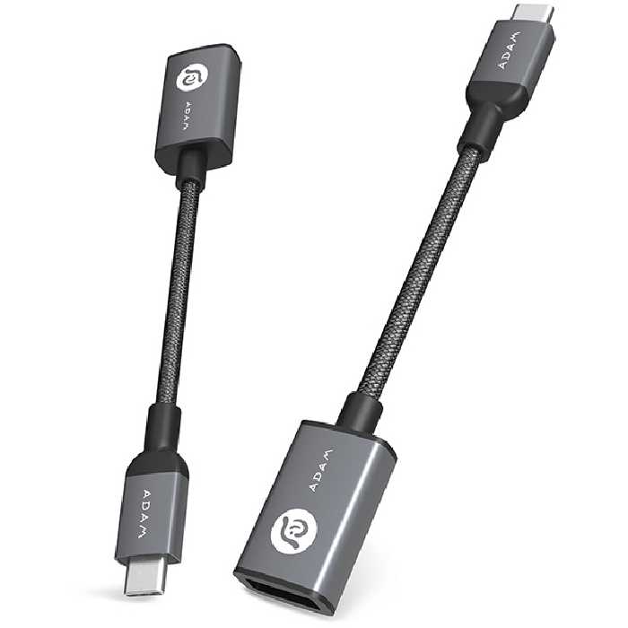 کیت آداپتور آدام المنتس ADAM ELEMENTS تبدیل USB-C به USB مدل CASA F13 - خاکستری - Hiapple.ir