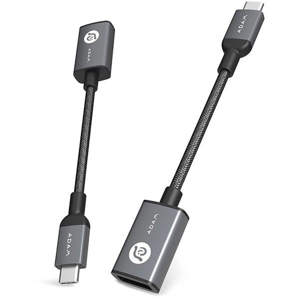 کیت آداپتور آدام المنتس ADAM ELEMENTS تبدیل USB-C به USB مدل CASA F13 - خاکستری - Hiapple.ir