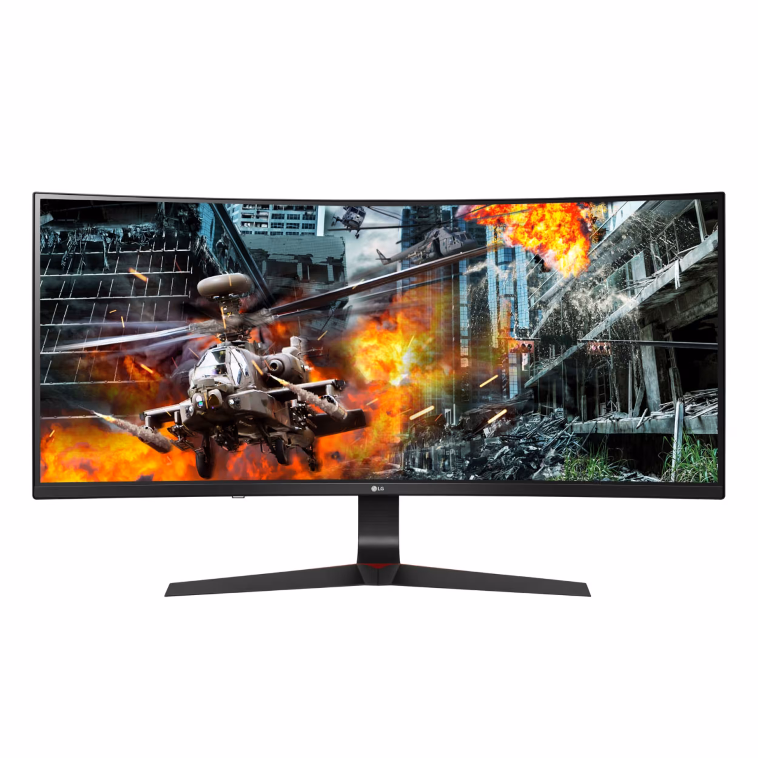 مانیتور خمیده ال جی مدل 34GL750-B سایز 34 اینچ