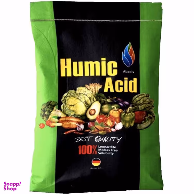 کود هیومیک آبادیس مدل پرک 70% وزن 5 کیلوگرم