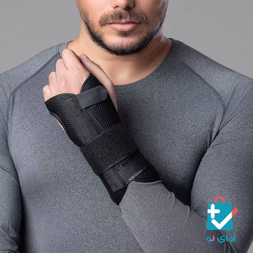 مچ بند طبی آتل دار با زاویه فانکشنال طب پوش