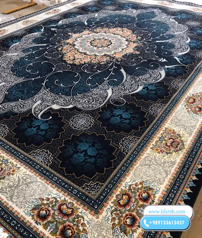 فرش 700 شانه طرح چکاوک