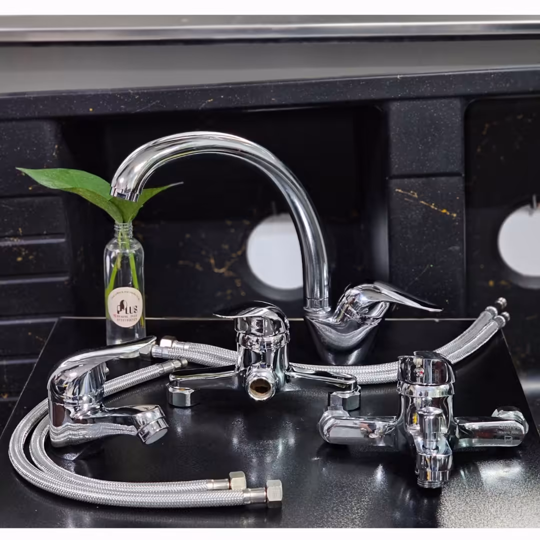 (ارسال رایگان) ست 4 تکه شیرآلات گیشا