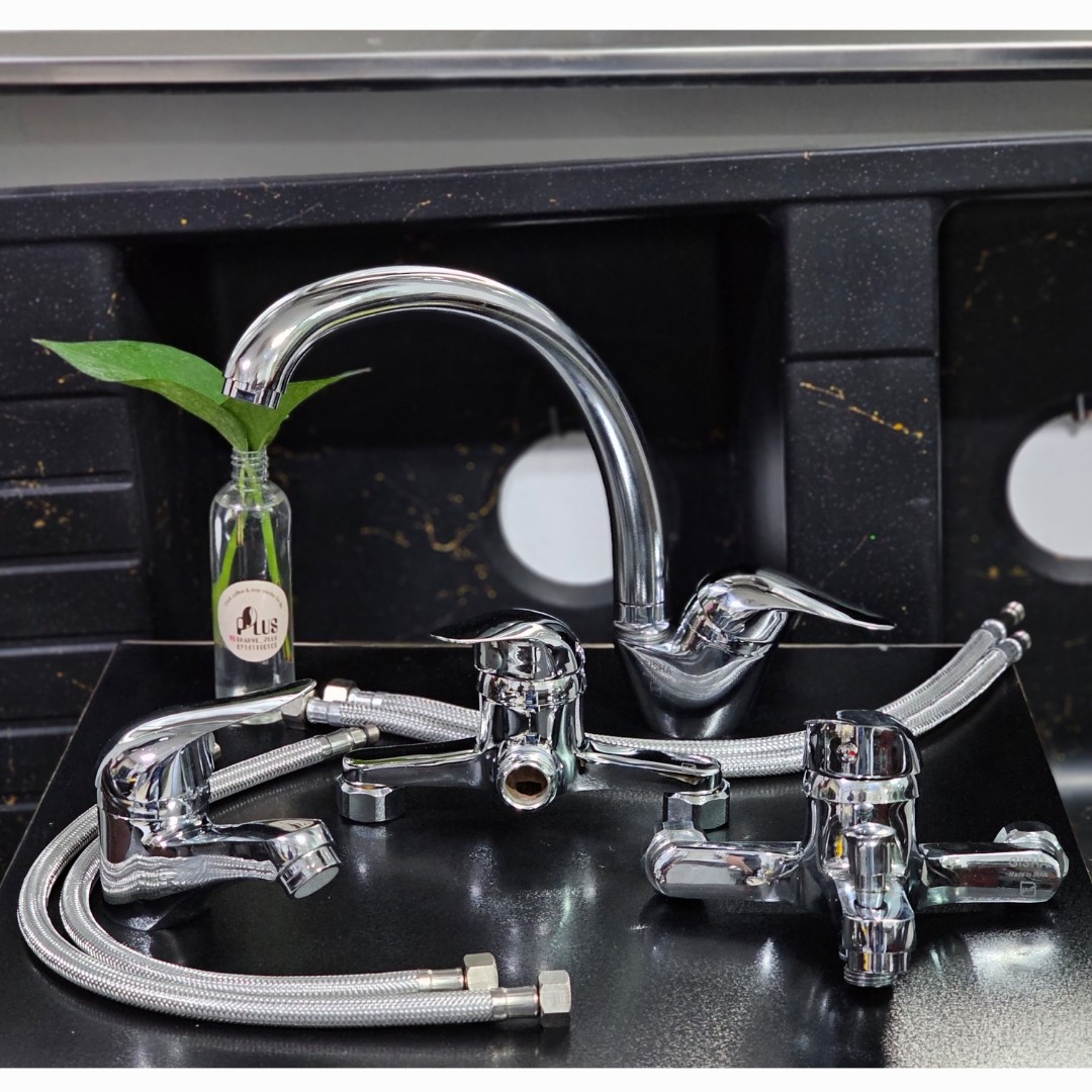 (ارسال رایگان) ست 4 تکه شیرآلات گیشا