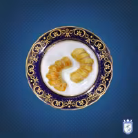 شیرینی کلوچه سیب مخصوص  دست پیچ   کره ای  زعفرانی  یک کیلو  خوش طعم و خوش عطر