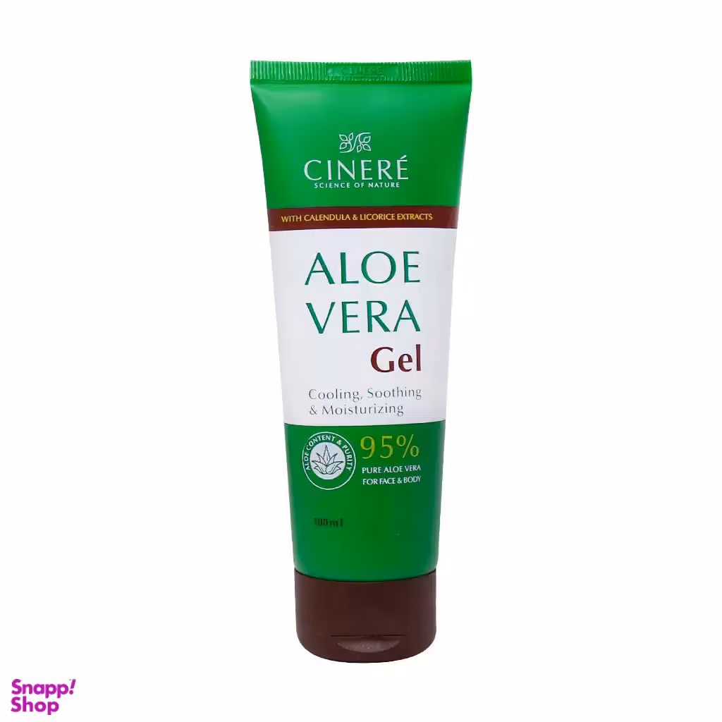 ژل مرطوب کننده سینره مدل آلوئه ورا حجم 100 میلی لیتر