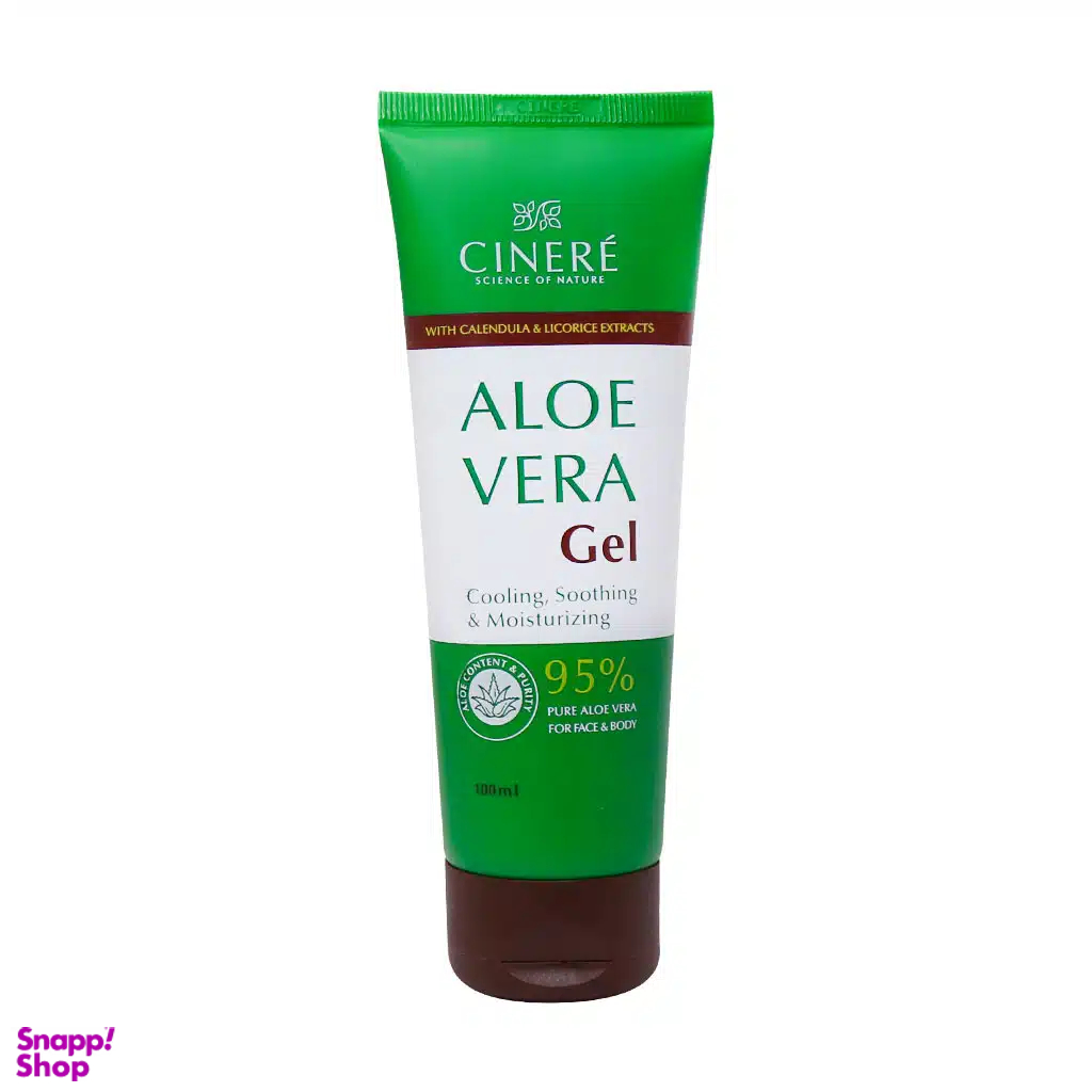 ژل مرطوب کننده سینره مدل آلوئه ورا حجم 100 میلی لیتر