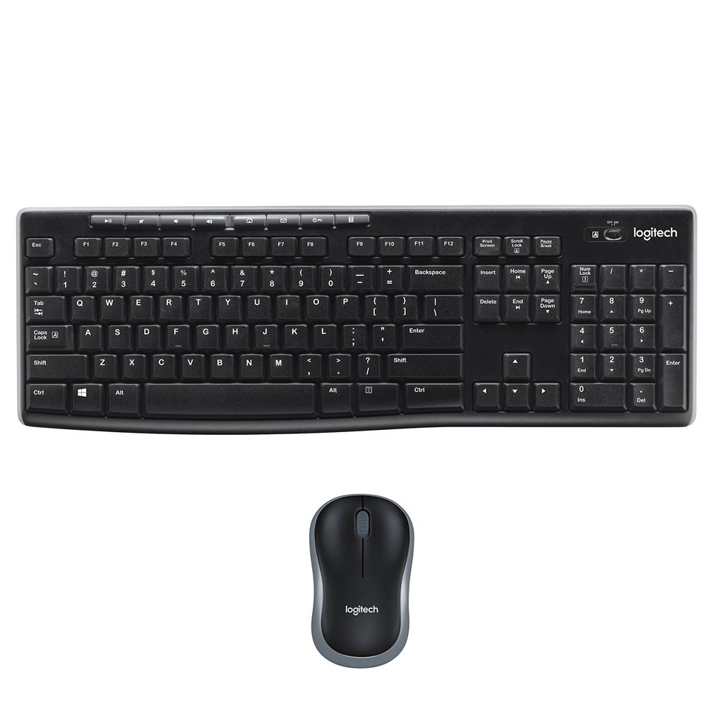 کیبورد و ماوس بیسیم لاجیتک مدل LOGITECH MK270