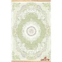 فرش ماشینی کلاریس کلکسیون کلاسیک  کد 100102سبز