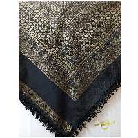 چفیه عمانی اصل منگوله سیاه