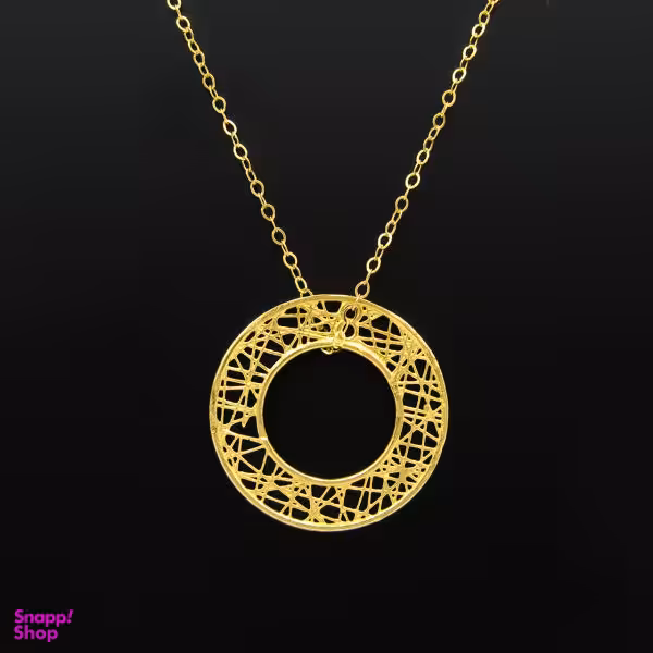 گردنبند طلا 18 عیار زنانه کاپانی مدل KN061