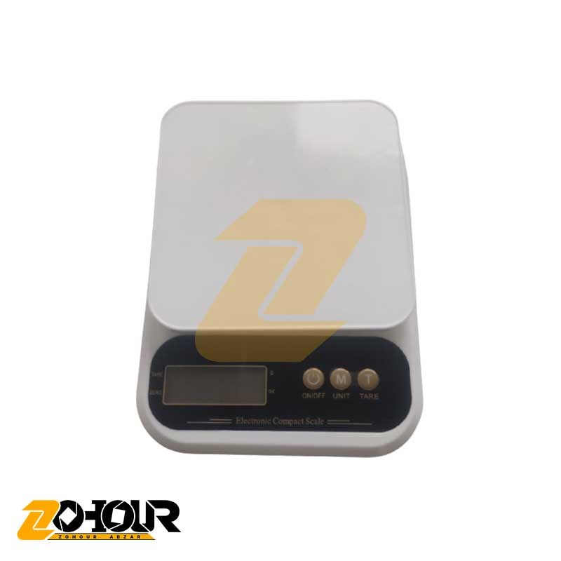 ترازو دیجیتال آشپزخانه 10 کیلویی دقت 1 گرمی ELECTRONIC COMPACT SCALE