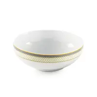 کاسه سالاد بزرگ چینی زرین طرح ویلیج (1 پارچه)