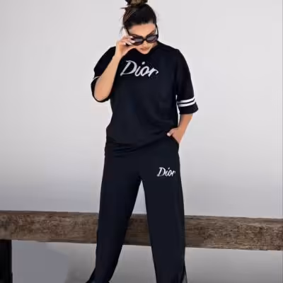 ست تیشرت شلوار dior