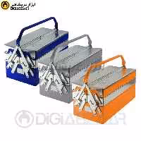 جعبه ابزار فلزی 3 طبقه 40 سانتی مدل دیاموند