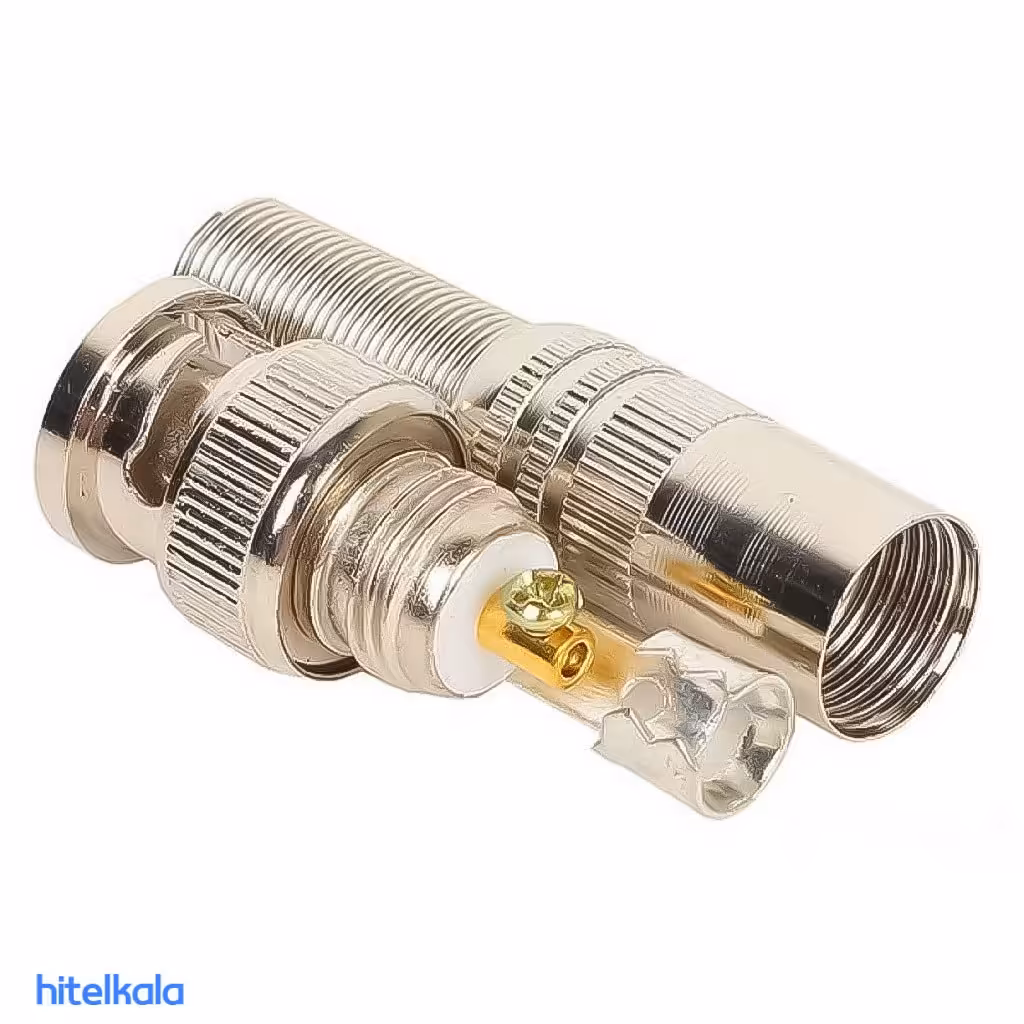 فیش bnc پیچی - کد 1132