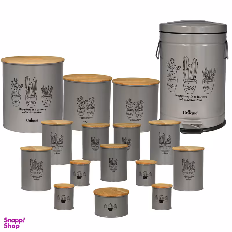 سرویس آشپزخانه یونیک 16 پارچه مدل کاکتوس کد 9093