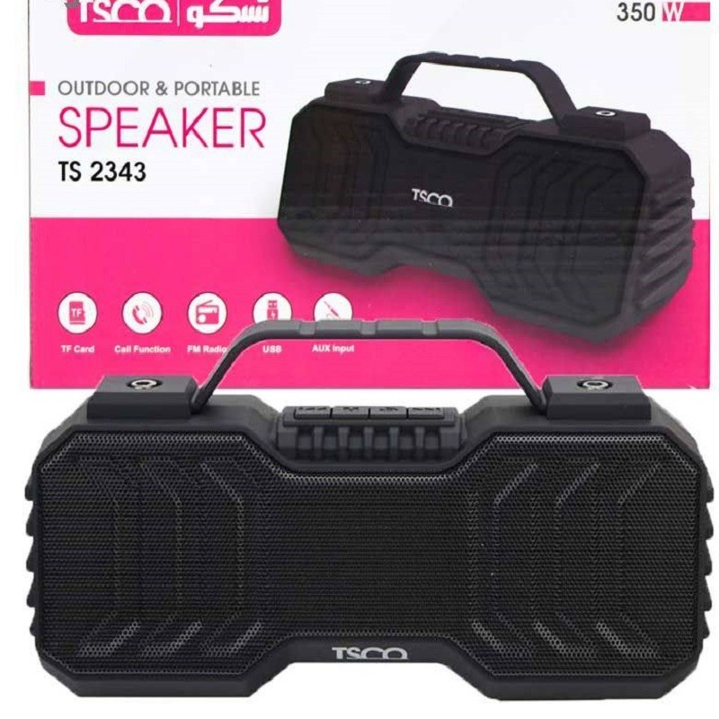 اسپیکر بلوتوثی قابل حمل تسکو مدل TS 2343