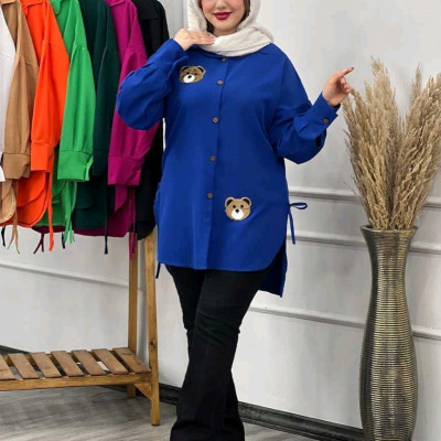 مانتو اسپرت زنانه نخی مدل jani