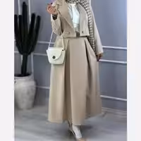 کت ودامن  زنانه دوتکه خورشید