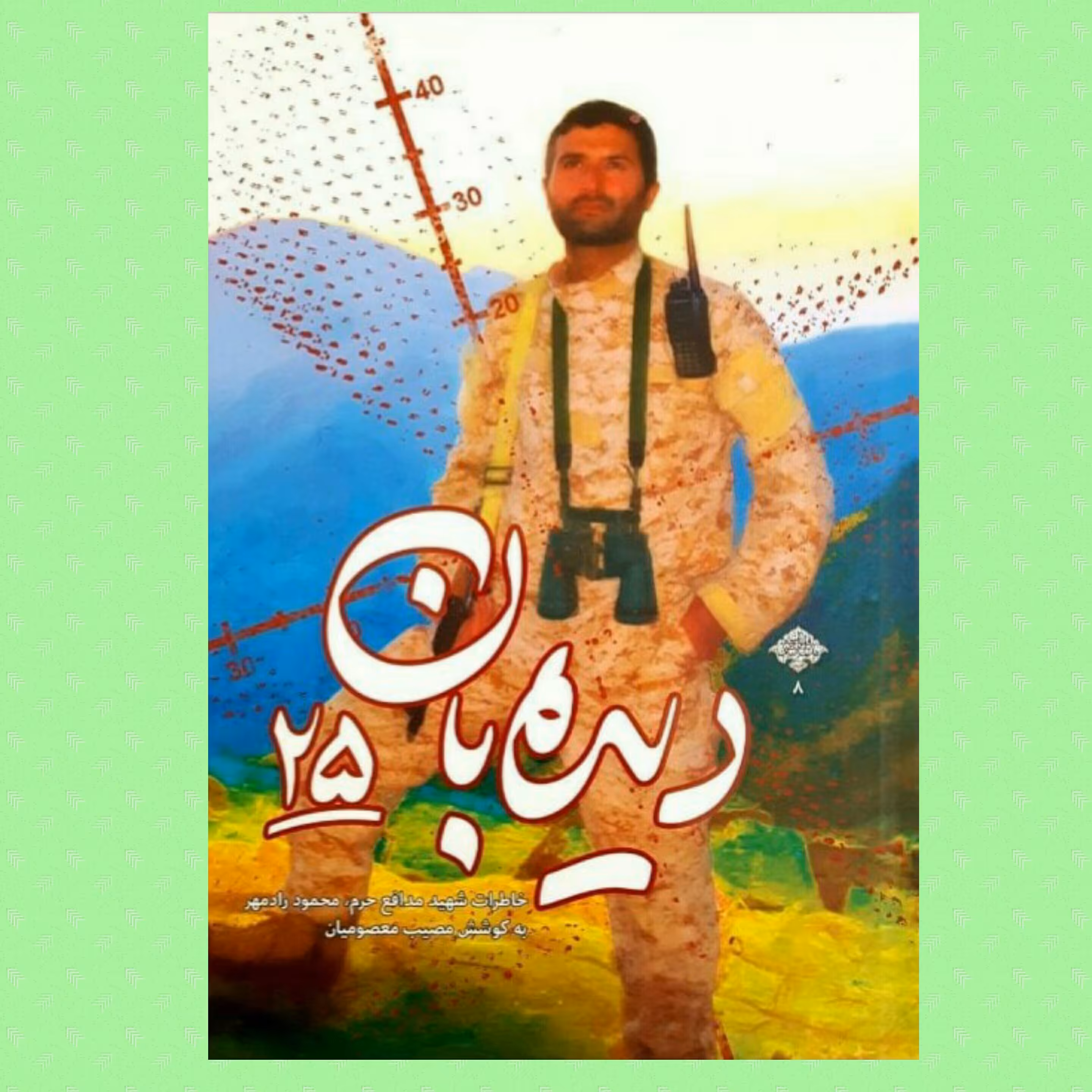 کتاب دیده بان 25 (خاطرات شهید مدافع حرم محمود رادمهر)