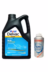روغن و مکمل موتور DELVAC MODERN LIGHT COMMERCIAL M 5W 30 5 L UT: 2023 Mobil