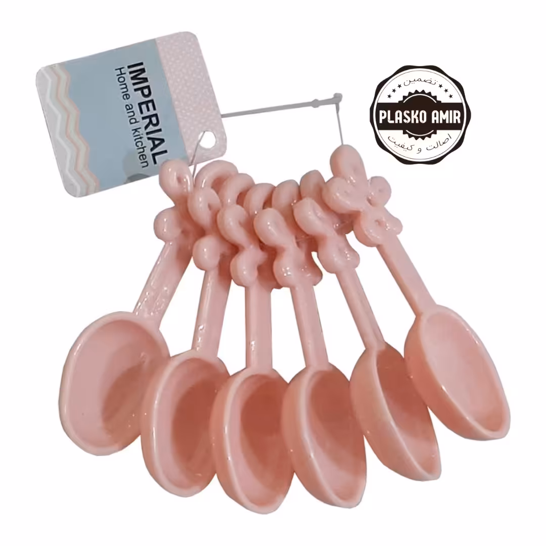 قاشق ادویه امپریال کوتاه بسته 6 عددی