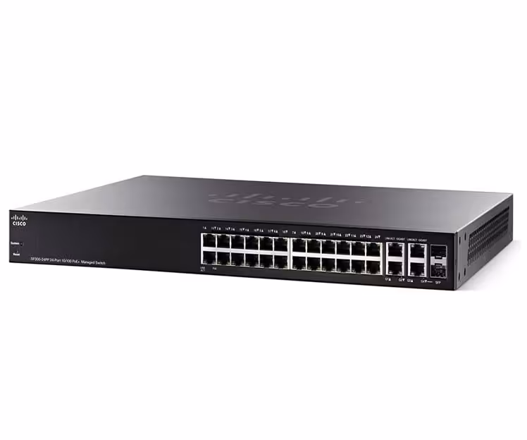 سوئیچ 24 پورت مدیریتی سیسکو مدلSF350-24MP