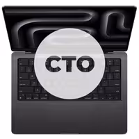 مک بوک پرو 14 اینچ M3 Max کاستوم پردازنده 14core - 30core حافظه رم 96 گیگابایت ظرفیت 1 ترابایت SSD مشکی Z1AU002A3 - Hiapple.ir