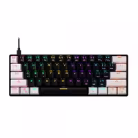 کیبورد گیم دیاس مدل  Aura GK2 - Black White