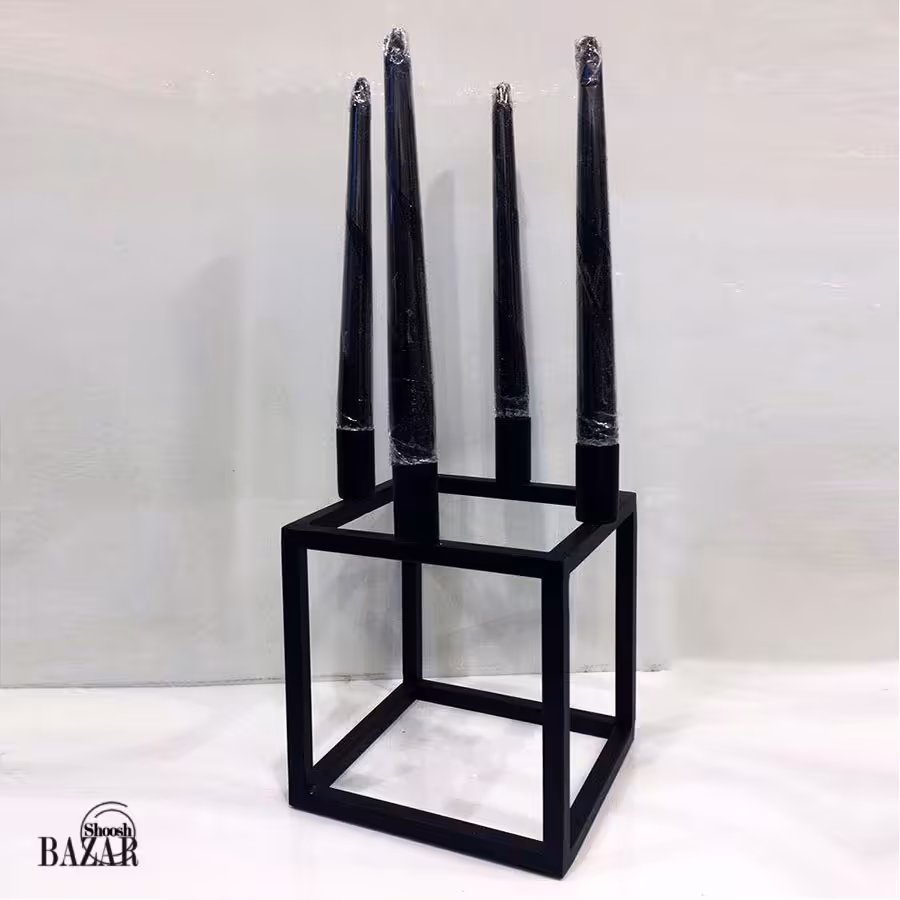 جاشمعی مکعب چهار شعله متوسط