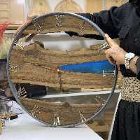 ساعت چوبی