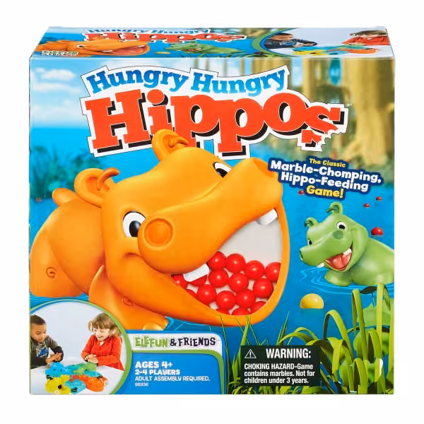 اسب گرسنه (hungry hippos)