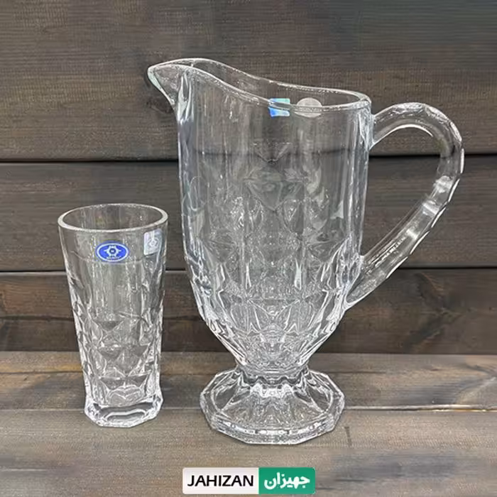 پارچ و لیوان مدل آکوامارین