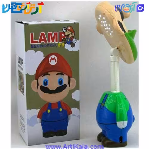 چراغ مطالعه شارژی عروسکی سوپر ماریو Super Mario