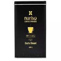 پودر قهوه بوداده تیره عربیکا نوریکسو ۲۰۰ گرمی nurixo Arabica Dark Roosted Coffee Powder با بهترین کیفیت و مناسب ترین قیمت