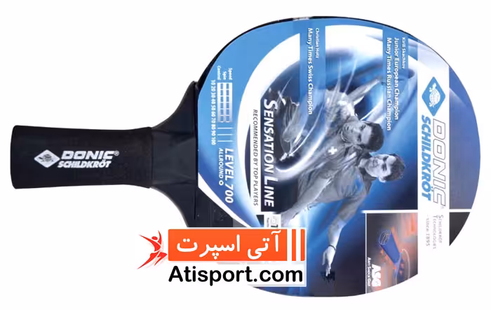 راکت پینگ پنگ دونیک Level 700 Sensation Line