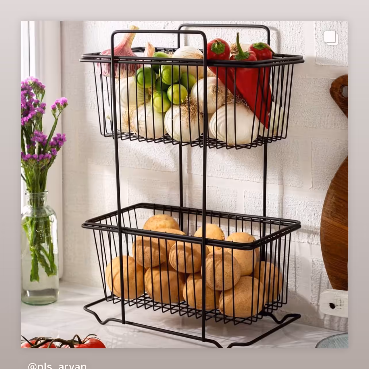 جاپیازی 2طبقه استیل روکش دار