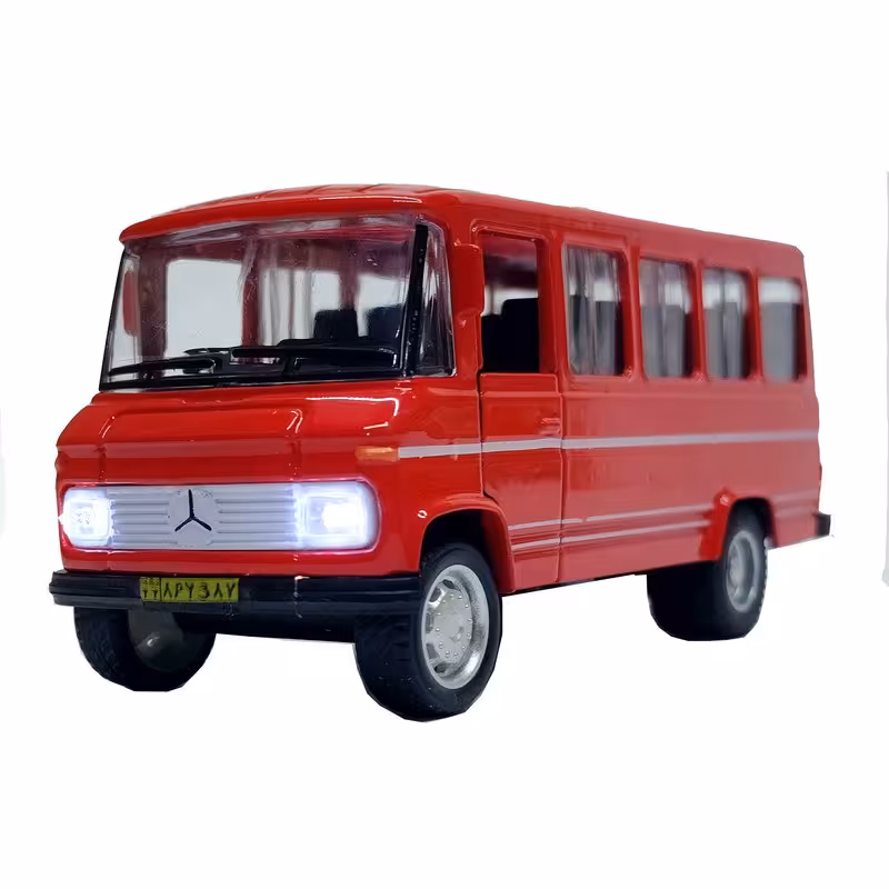 مینی بوس فلزی بنز موزیکال و چراغدار