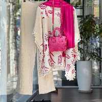 ست پیران و شلوار گندم