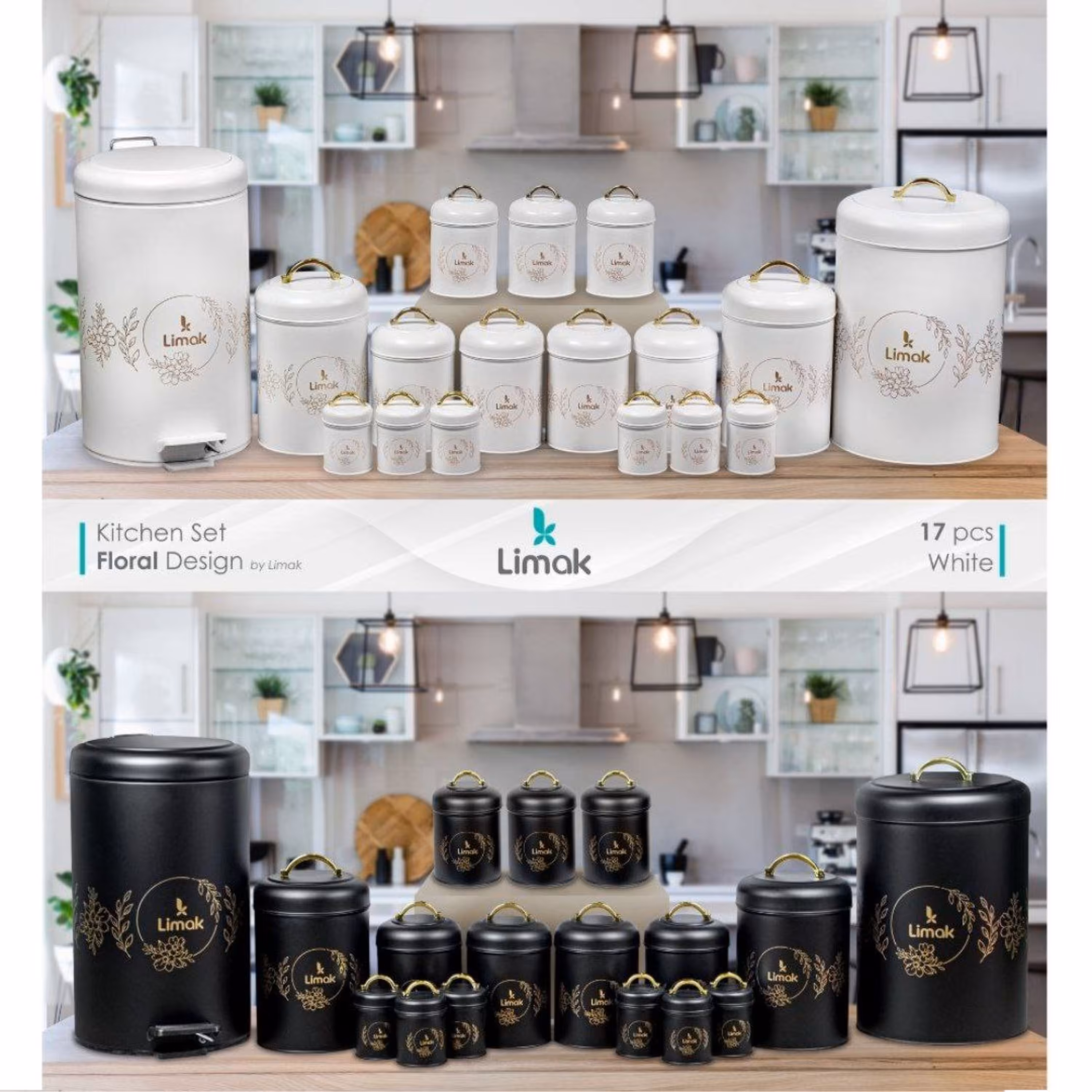 سرویس آشپزخانه 17 پارچه  لیماک 