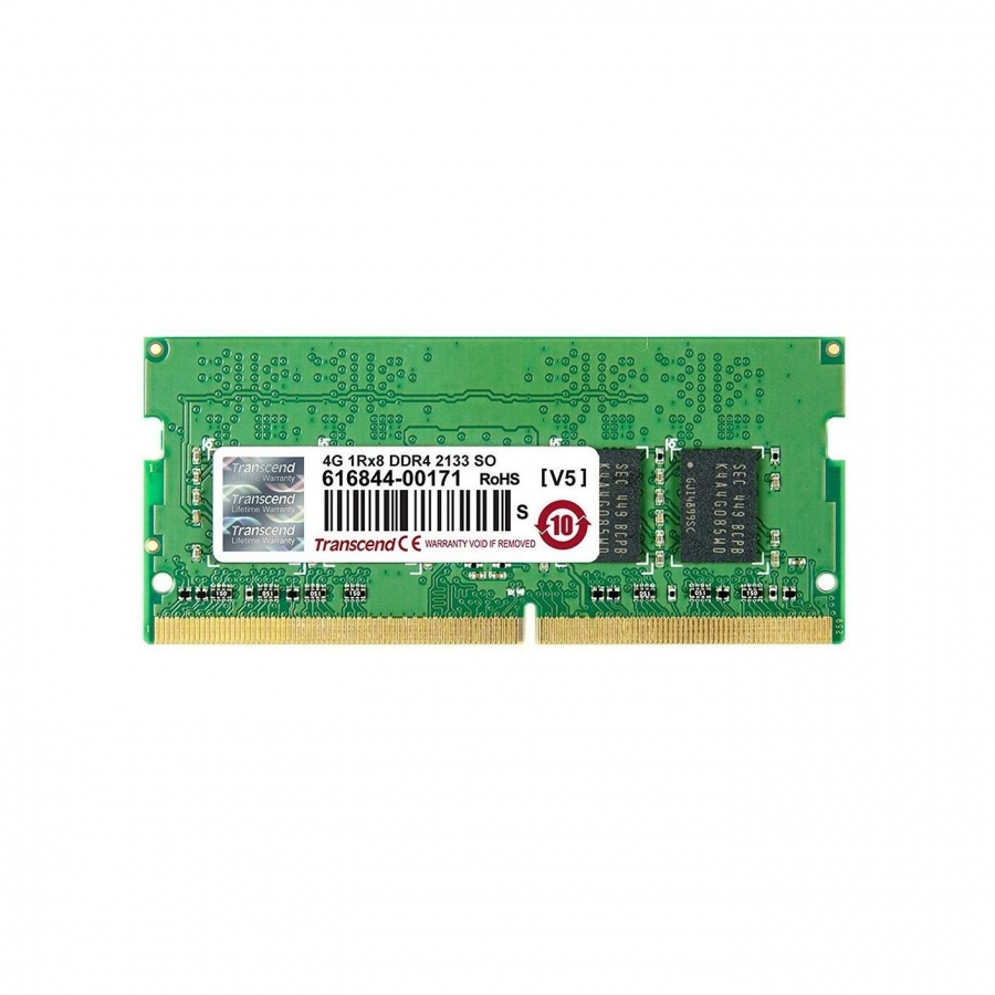 رم لپ تاپ DDR4 ترنسند 4 گیگابایت با فرکانس 2133 مگاهرتز