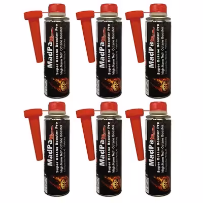 مکمل سوخت مدپا مدل سوپر اکتان بوستر حجم 280ml بسته 6 عددی