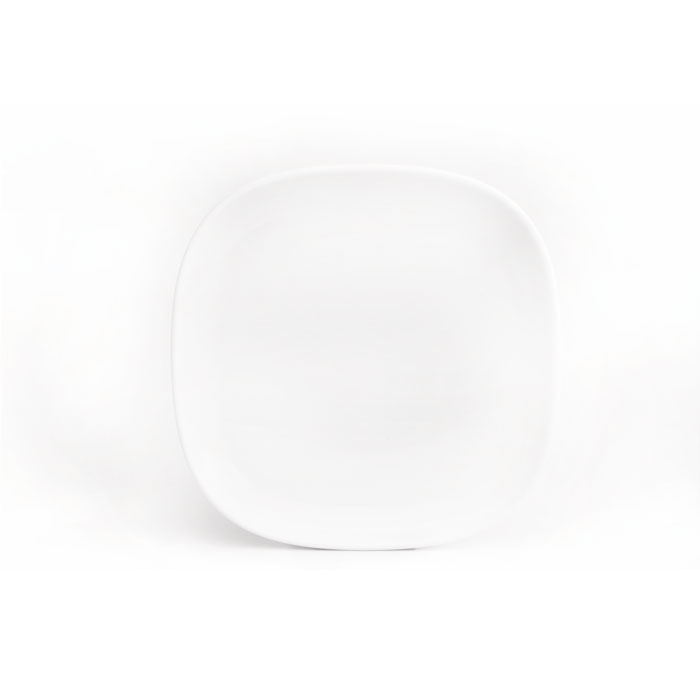 بشقاب تخت چینی زرین سفید هما سایز 19 (6 پارچه)