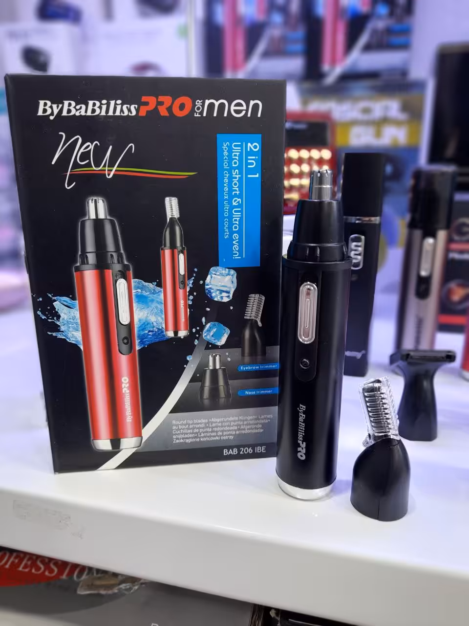 موزن گوش و بینی بابلیس 2 کاره مدل  bab 206 ibe