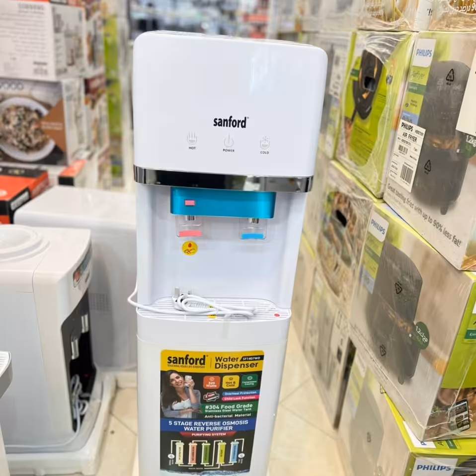 آبسردکن ایستاده متصل به آب شهری همراه با آب تصفیه کن مدل 1407