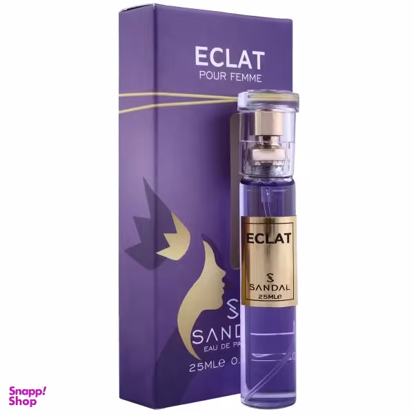 عطر جیبی زنانه صندل (Sandal) مدل اکلت حجم 25 میلی لیتر
