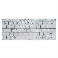 کیبورد لپ تاپ ایسوس Eee PC 1004 1005 سفید بدون فریم فلت پهن